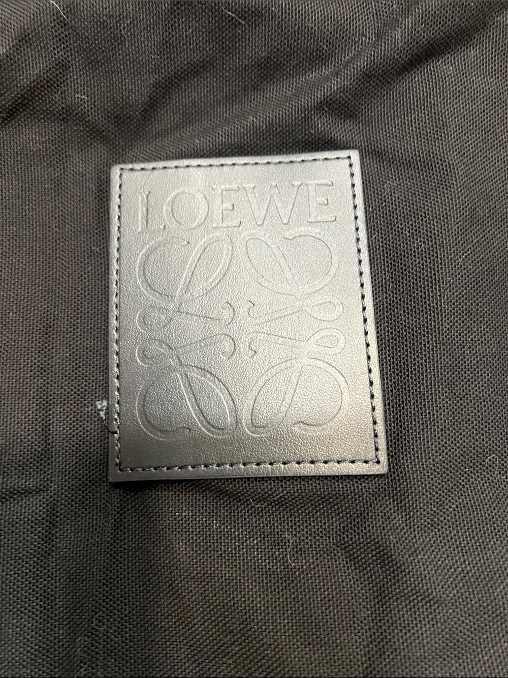 Loewe Black Cotton Travel Garment Bag - Picture 1 of 3